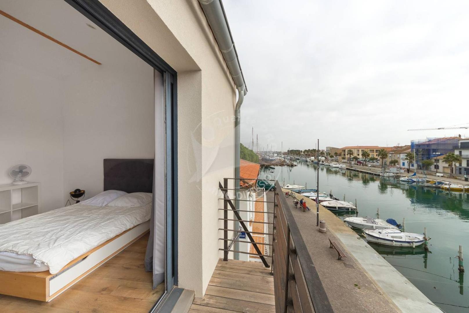 As13871 - P2 En Duplex Au Centre Ville Avec Magnifique Vue Le Grau-du-Roi Ngoại thất bức ảnh